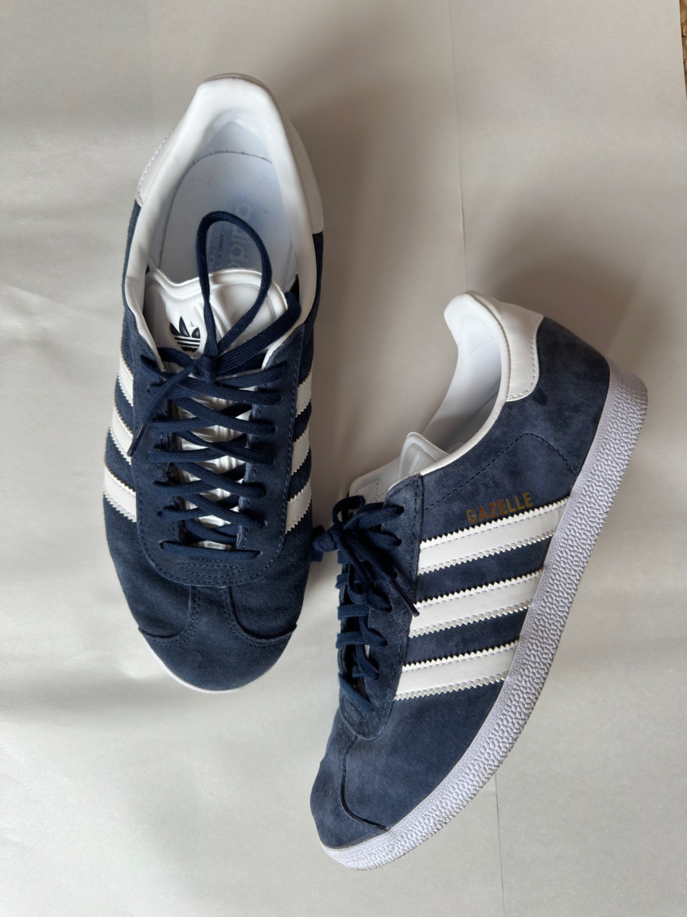 adidas - Navy Gazelle Suede Sneakers - Men’s 8 / Women’s 9